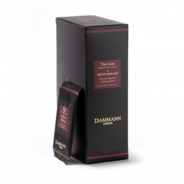 Té Negro Saborizado Ultra-Premium Dammann Frères 4 Fruits Rouges (24 Bolsitas)