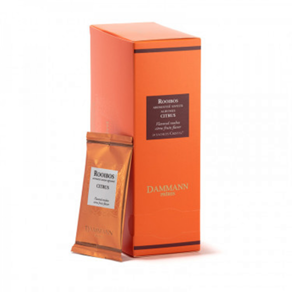 Té Dammann Frères Rooibos Citrus 24 Sachets