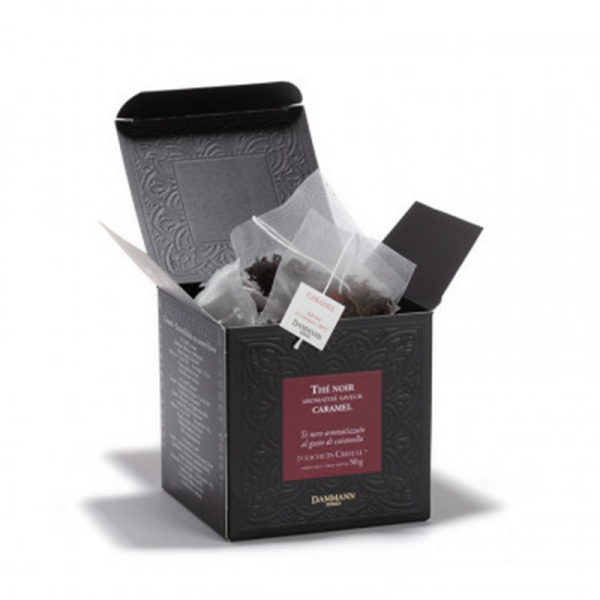 Té negro Caramel 25 Cristal Sachets