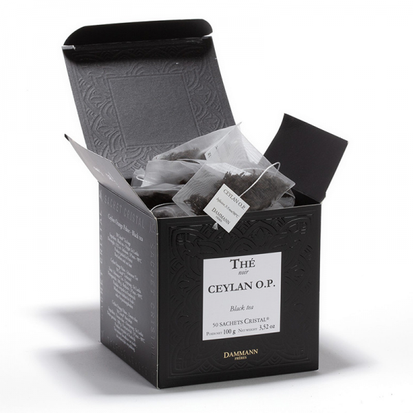 Té Negro Dammann Frères Ceylon 50 Cristal Sachets