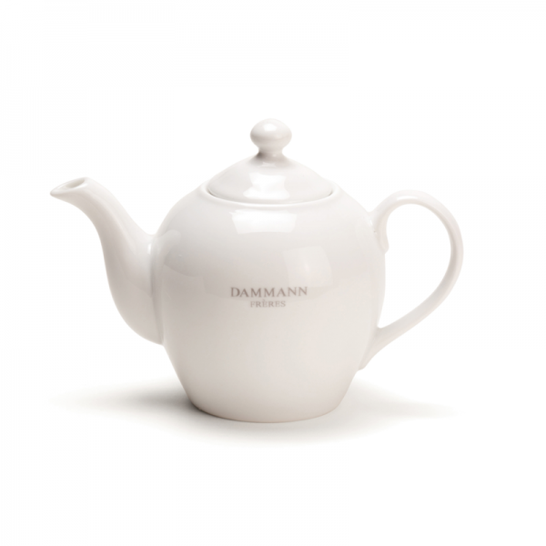 Tetera De Té Dammann Frères Blanca