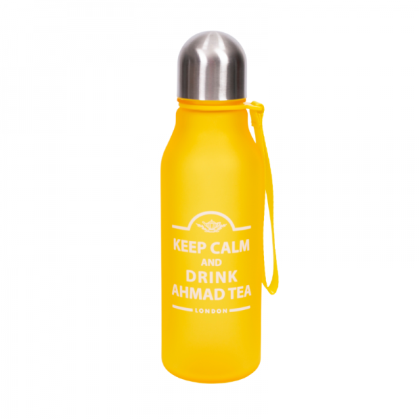Botella de Agua Ahmad 500ml color amarillo