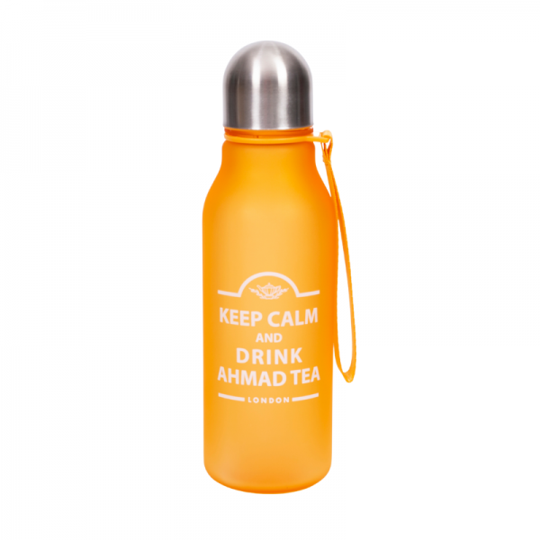 Botella de agua Ahmad 500ml color naranja