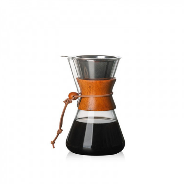 Cafetera tipo Chemex C/Filtro 400 Ml