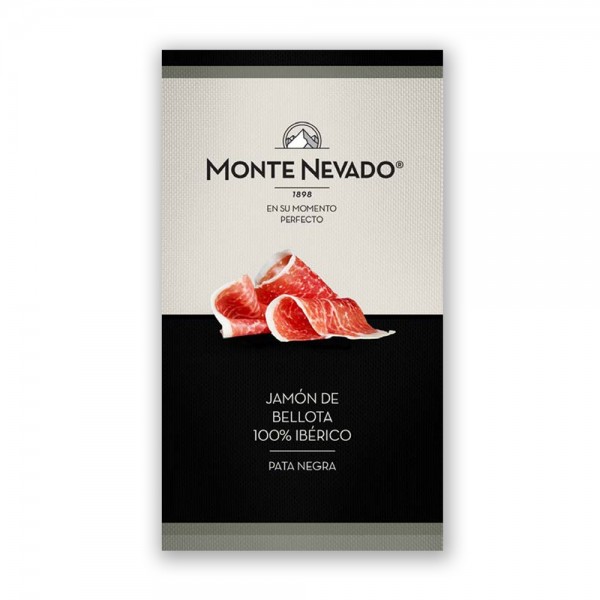 Jamón de bellota 100% Iberica, curado 42 meses, con interfoliado al vacío - 85 grs