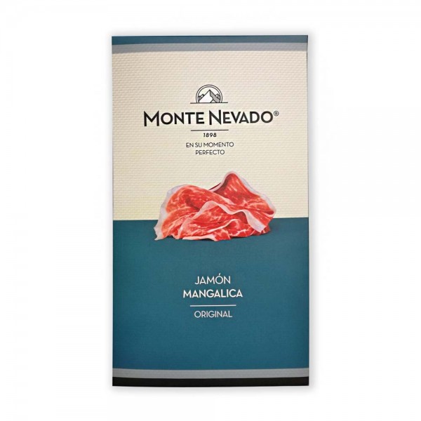 Jamón Mangalica Monte Nevado, con interfoliado al vacío - 85 grs
