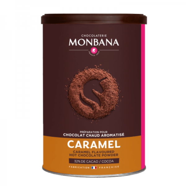 Chocolate en polvo Monbana Caramel 250 gr