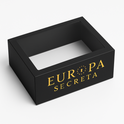 Caja de Regalo Europa Secreta con Acrilico