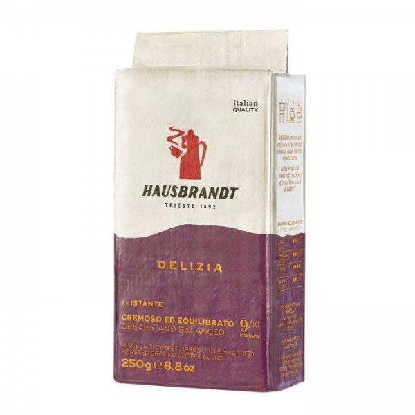 Café Molido Hausbrandt Delizia Maciato 250 gr