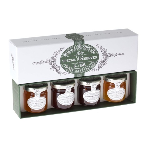 Set de 4 Mermeladas Especiales 168 gr