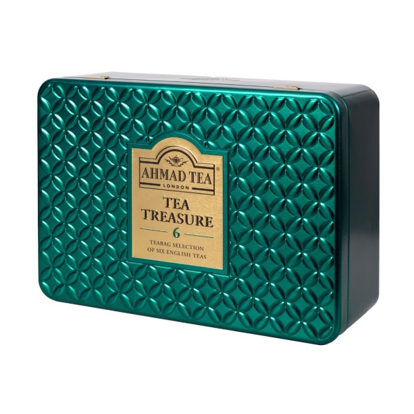 Tea Treasure Té negro y Té verde Ahmad (60 Bolsitas)