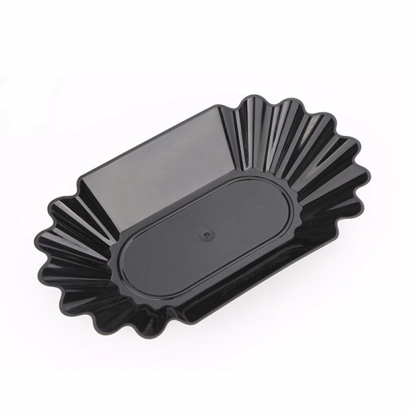 Bandeja Ovalada de Plástico para Café