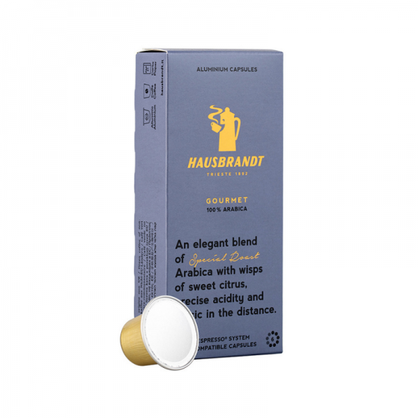 Cápsulas Nespresso Compatible Hausbrandt Gourmet 10 Un