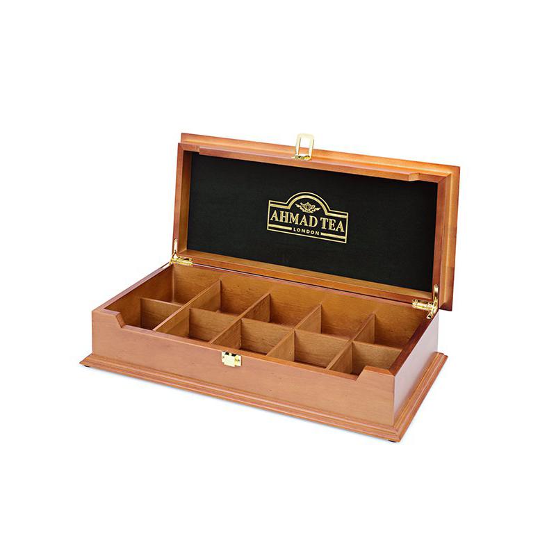 Wooden Box 10 Divisions (Empty)
