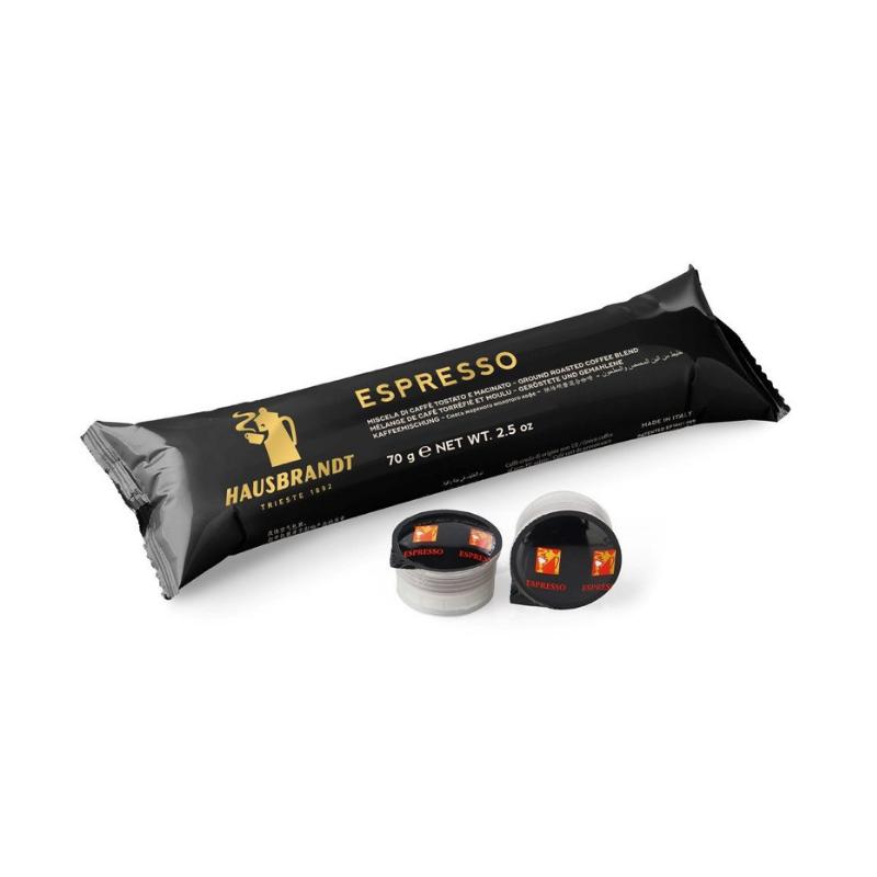 Hausbrandt Espresso Coffee Pods 10 units