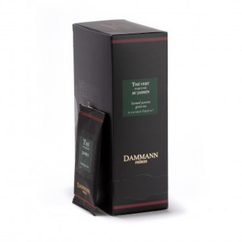 Tea Box With 24 Dammann Frères Thé Vert Au Jasmin Sachets