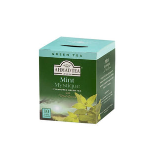 Té Verde Ahmad Mint Mystique (10 Bolsitas) - Europa Secreta - Tienda Gourmet