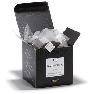 Tè Nero Dammann Frères Darjeeling 50 Buste Cristal