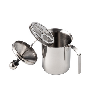 400 ml Double Mesh Manual Milk Frother