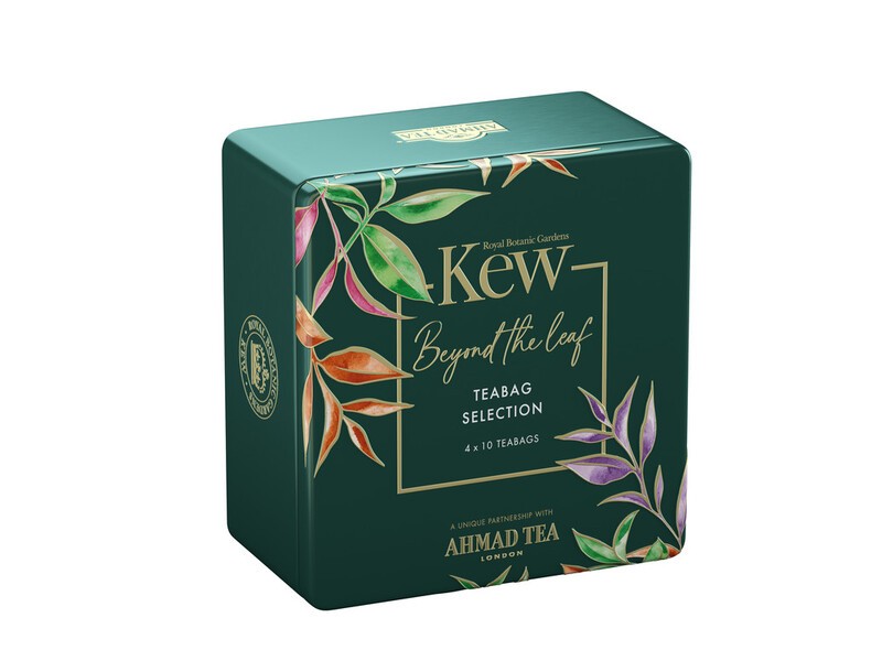Cofre Té Negro Ahmad Kew Beyond the leaf collection (40 bolsitas)