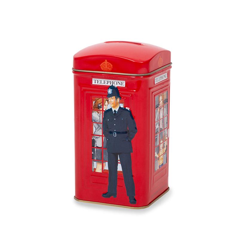 London Bobby Piggy Bank English Breakfast (25 Sachets)