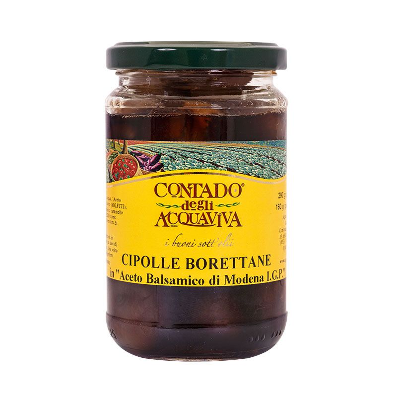 Cebollas Boretane en "Vinagre Balsámico de Módena" - 290 grs