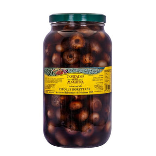 Cebollas Boretane en "Vinagre Balsámico de Módena" 3,1 Kg - Europa Secreta - Tienda Gourmet