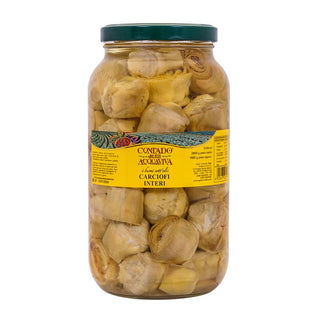 Alcachofa entera (en aceite)  2,9 Kg - Europa Secreta - Tienda Gourmet