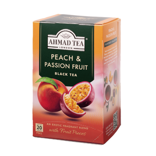 Té Negro Ahmad Peach & Passion Fruit (20 Sachets)