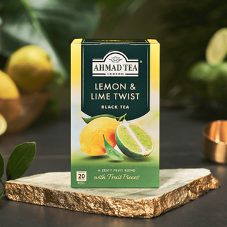 Tè Nero Ahmad Lemon & Lime Twist (20 Bustine)