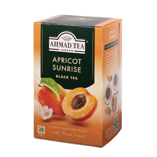 Té negro Ahmad Apricot Sunrise (Caja 20 Unidades)