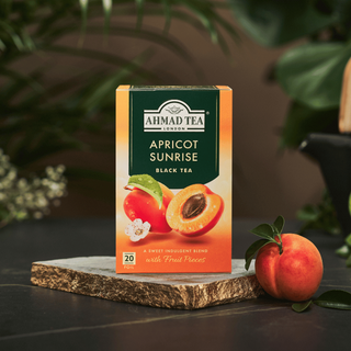Té negro Ahmad Apricot Sunrise (Caja 20 Unidades) - Europa Secreta - Tienda Gourmet