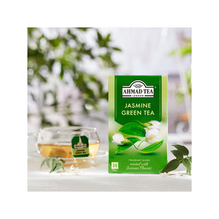Té Verde Ahmad Con Jazmín (20 Sachets)