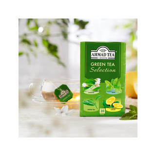 Ahmad Tea Green Selection 4 Variedades (20 Bolsitas)
