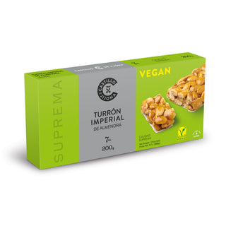 Turrón De Almendra Vegano 200 Gr - Europa Secreta - Tienda Gourmet