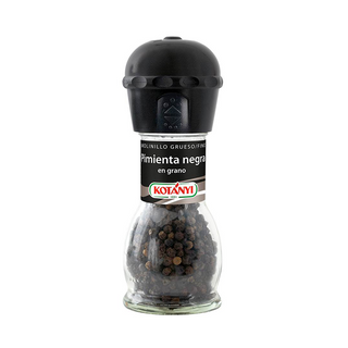 Pimienta Negra En Grano 36 Gr (Con Molinillo) - Europa Secreta - Tienda Gourmet