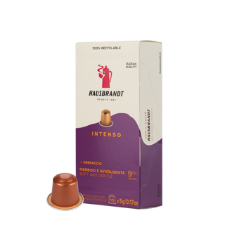 Cápsulas Nespresso Compatible Hausbrandt intenso 10 Un