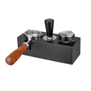 Three-Hole Plastic Filter Holder | Black