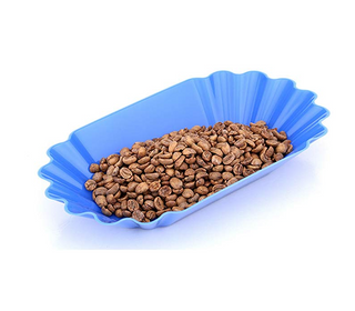 Bandeja Ovalada de Plástico para Café