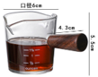 Vaso De Cristal De Doble Punta 150Ml Con Mango Madera - Europa Secreta - Tienda Gourmet