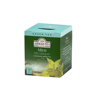 Té Verde Ahmad Mint Mystique (10 Bolsitas)
