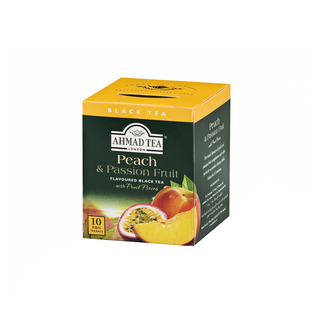 Té Negro Ahmad Peach And Passion Fruit (10 Sobres)