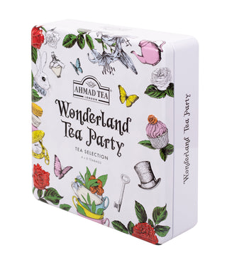 Wonderland Tea Party Ahmad Tea London – Lata Surtida 32 un