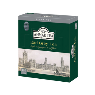 Té negro Ahmad Earl Grey (Caja 100 Unidades)