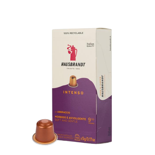 Nespresso Compatible Hausbrandt Intenso Capsules 10 Units