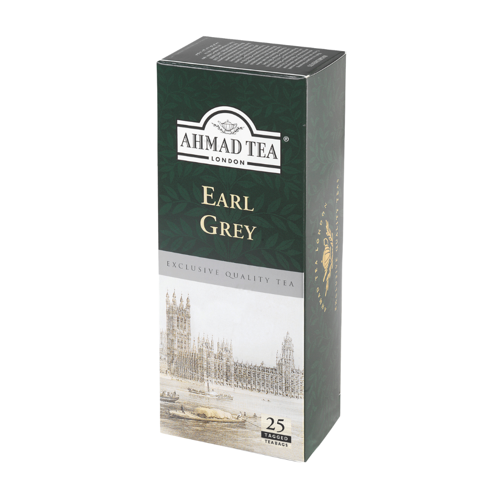 Té ahmad earl grey - 25 bolsitas (Sin Sachet)