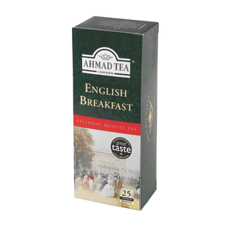 Té Ahmad English Breakfast - 25 bolsitas (sin sobre)