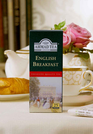 Té Ahmad English Breakfast - 25 bolsitas (sin sobre)