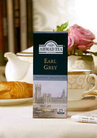 Té ahmad earl grey - 25 bolsitas (Sin Sachet)