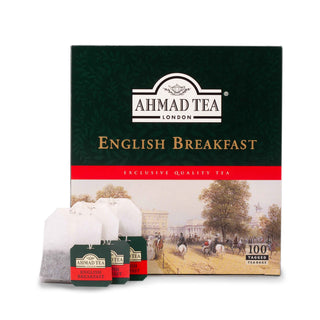 Té Ahmad English Breakfast - 100 bolsitas (Sin Sachet)